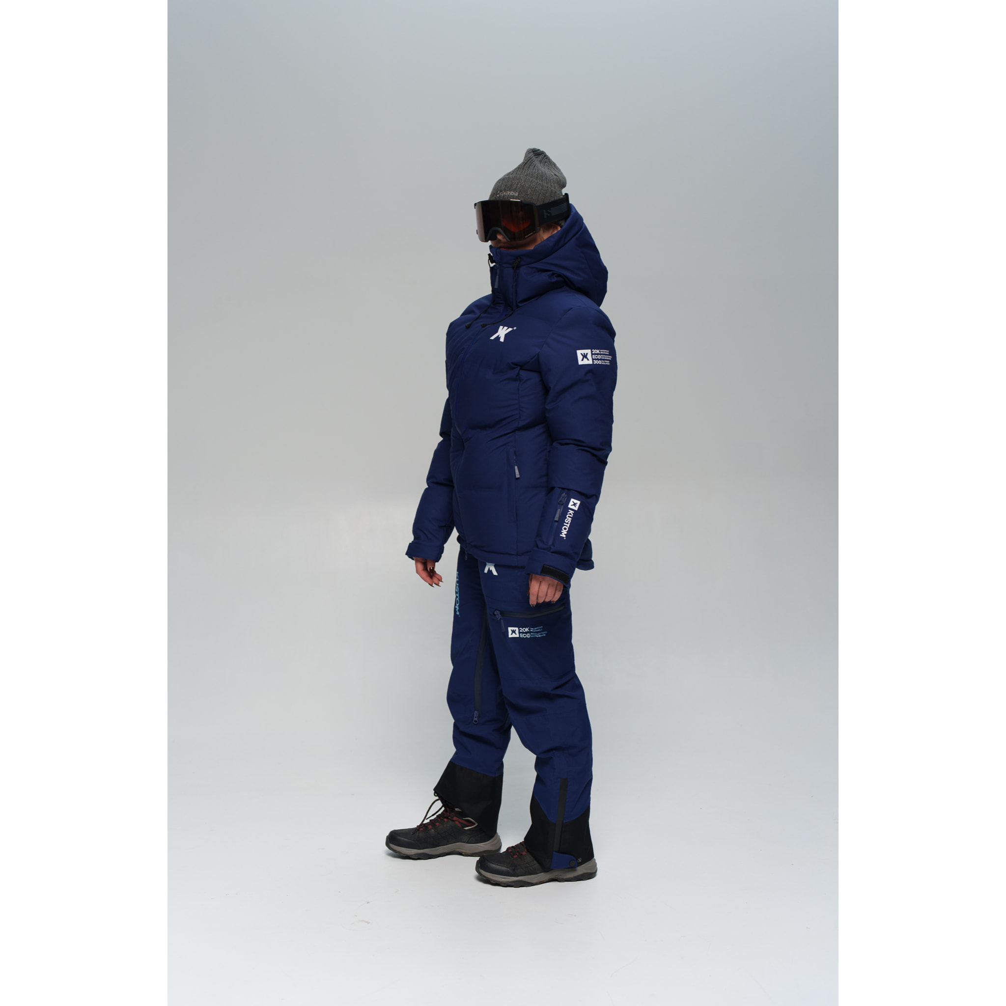 Giacca isolante blu navy SOLARA KUSTO DONNA