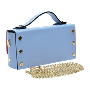 Borsa a mano Anna Luchini Turchese