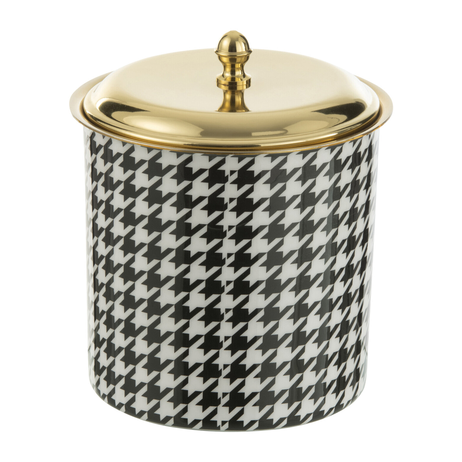 J-Line seau à glace Pied-Poule - acier - or