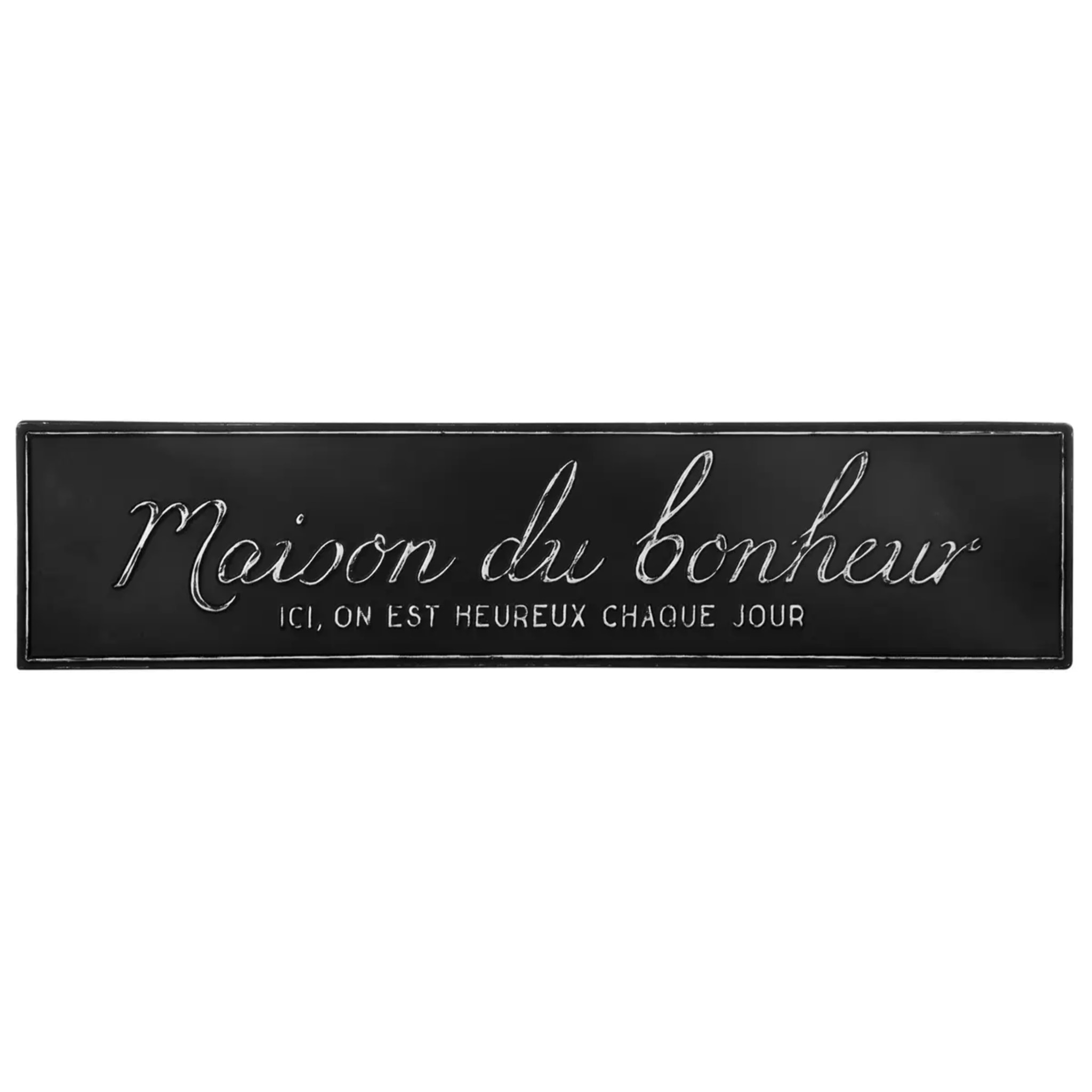 Plaque citation murale 78x18cm