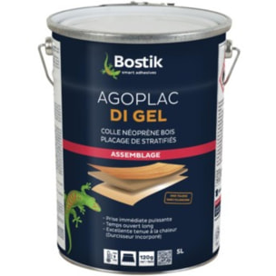 Colle Agoplac Di Gel BOSTIK - fût 5L - 30604789