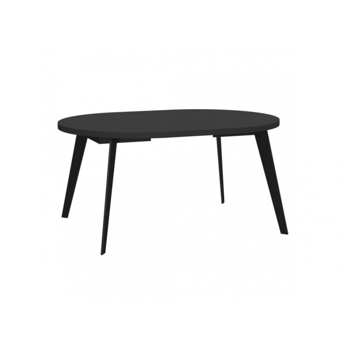 Table ronde en bois extensible D.110 cm - 3 coloris - XTRA