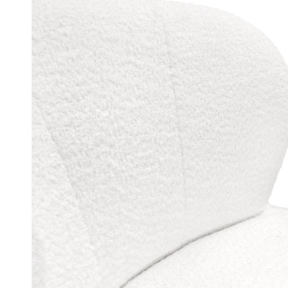 Fauteuil bas arrondi et enveloppant en tissu - 6 variations - BERRY