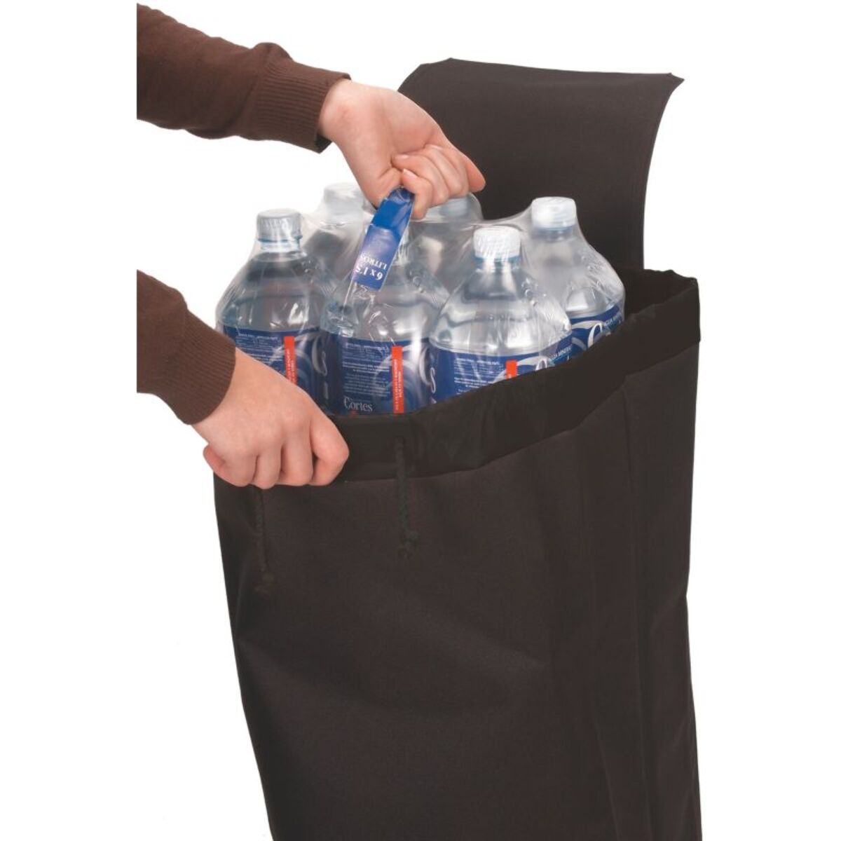 Chariot ROLSER de courses 6 roues saquet LN noir