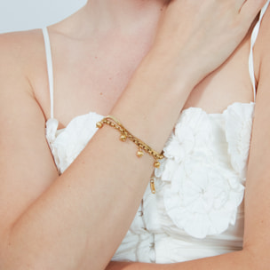 Pulsera Savi acabado oro amarillo 18k