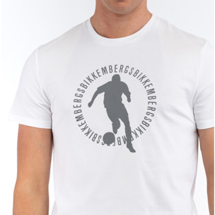 BIKKEMBERGS t-shirt uomo white