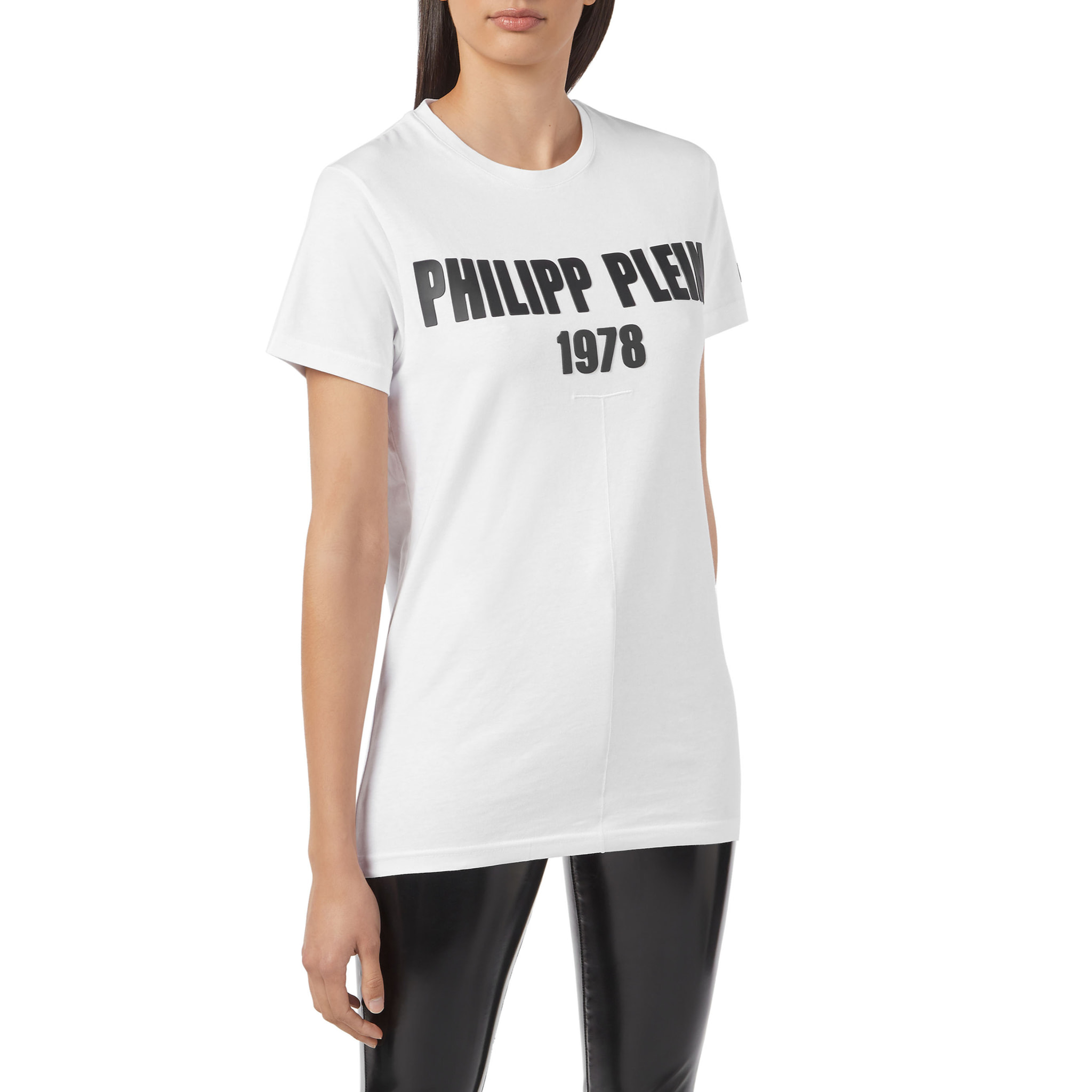 PHILIPP PLEIN T-shirt Round Neck SS "My mind"