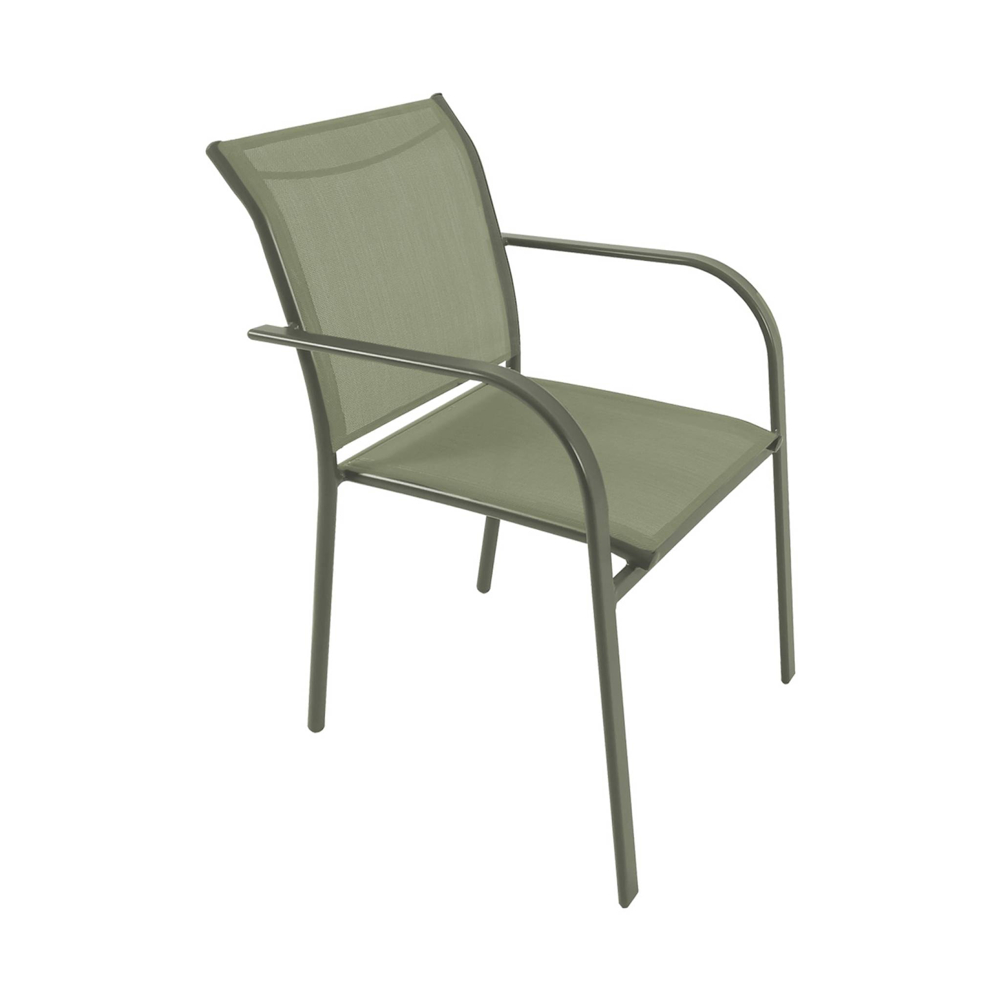 Fauteuil de jardin aluminium (lot de 2) AMARA