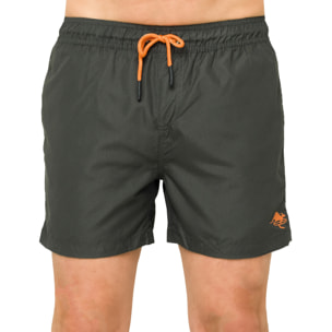 Pantaloncino mare Hot Buttered Kandara verde militare.