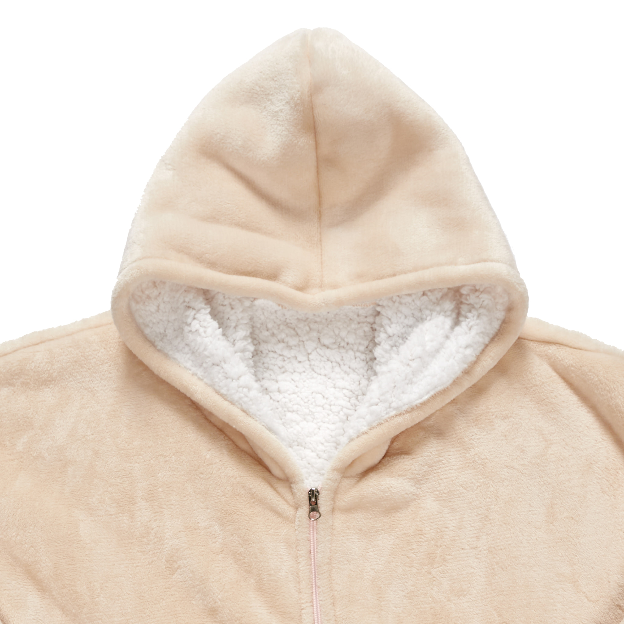 Sweat À Capuche - HOME DECO FACTORY - Beige - Pratique - Ultraconfortable