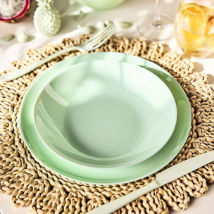 6 platos llanos 25 cm Diwali - Luminarc