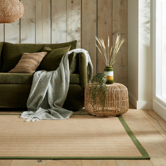Tapis antiderapant en jute KIRA