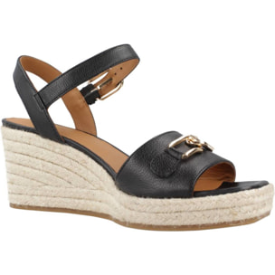 Sandalias Mujer de la marca GEOX  modelo D PANARES C - TUMB.LEA NEGRO