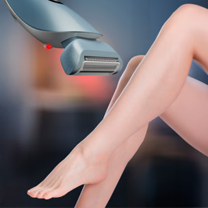 Depiladora con base de carga y 3 modos de uso para todo el cuerpo.