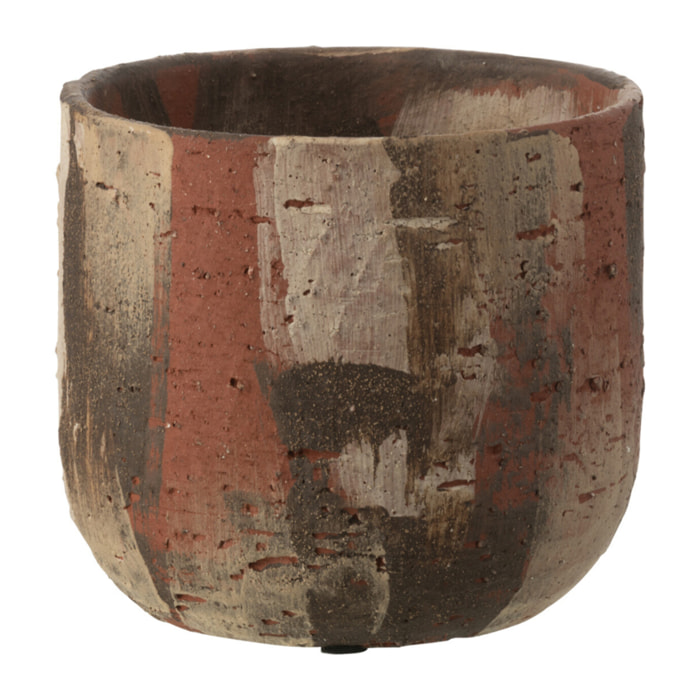 J-Line cache-pot Miltos - céramique - mix - medium - Ø 20 cm