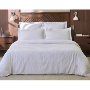 Lot de deux taie d'oreiller 100% satin coton amboise