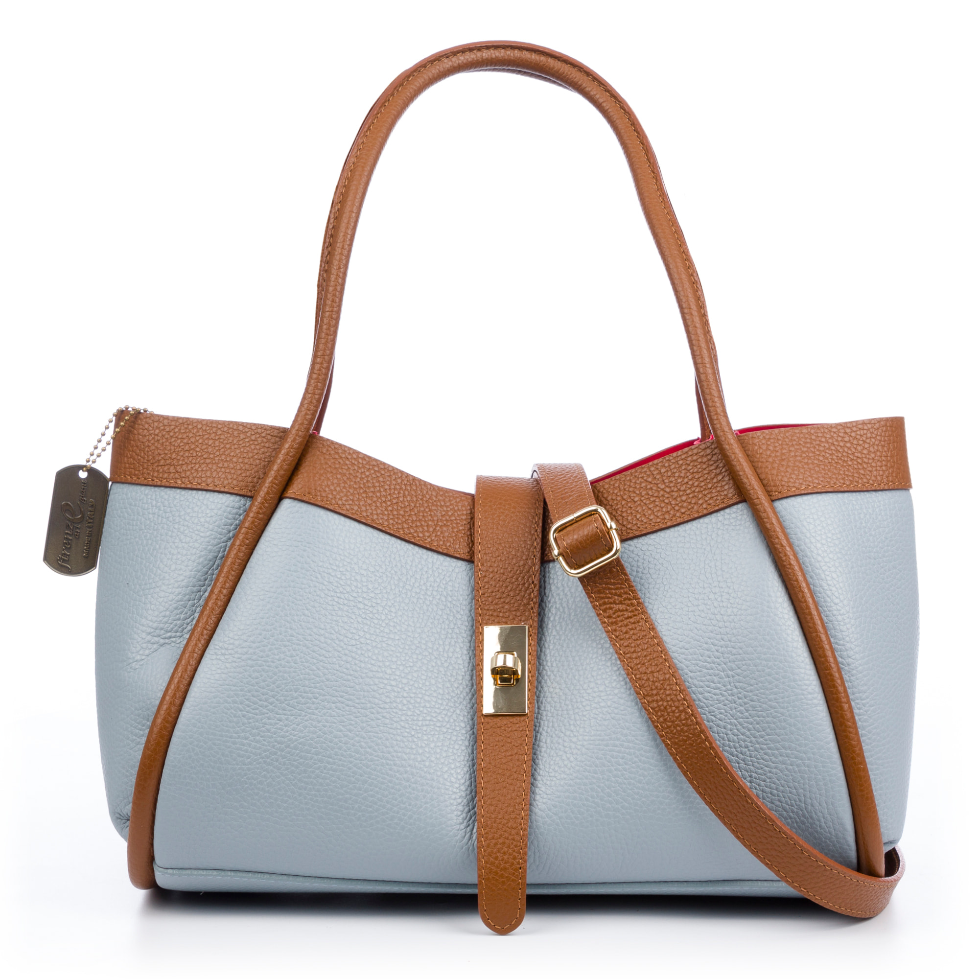 Beinette Borsa Tote Donna. Vera Pelle Dollaro.
