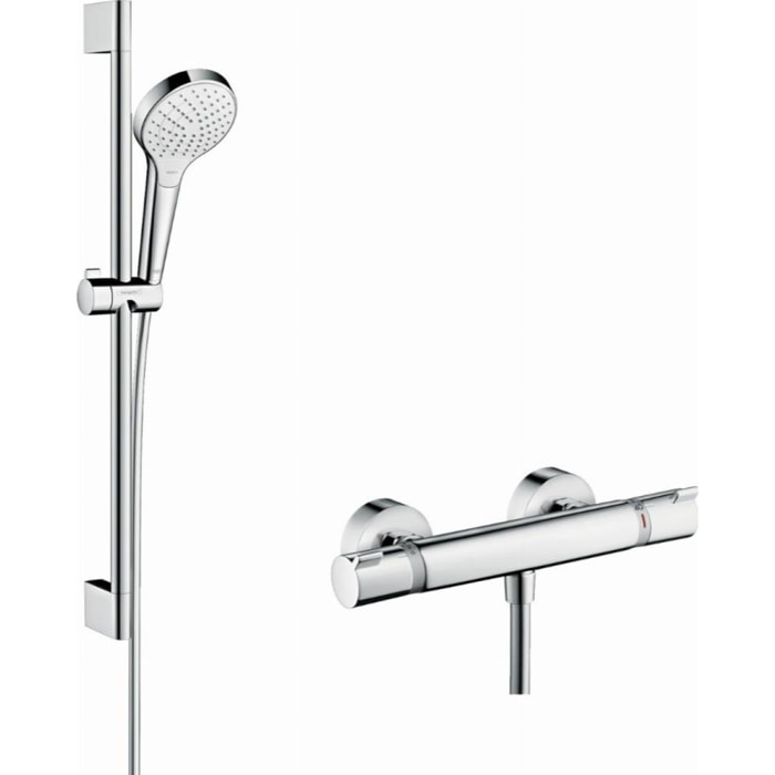 Combi douche Vario avec barre 65 cm - Ecostat Comfort - HANSGROHE - 27013400