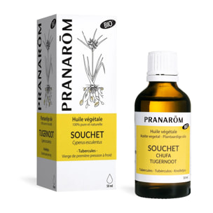 Pranarom - Huile Végétale de Souchet - Bio - 50 ml