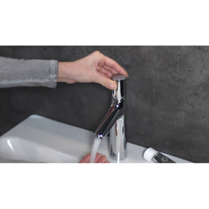 Mitigeur de lavabo 100 avec tirette et vidage chromé Talis Select S