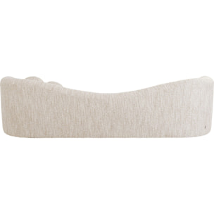 Canapé Livia Melange 3 places crème Kare Design