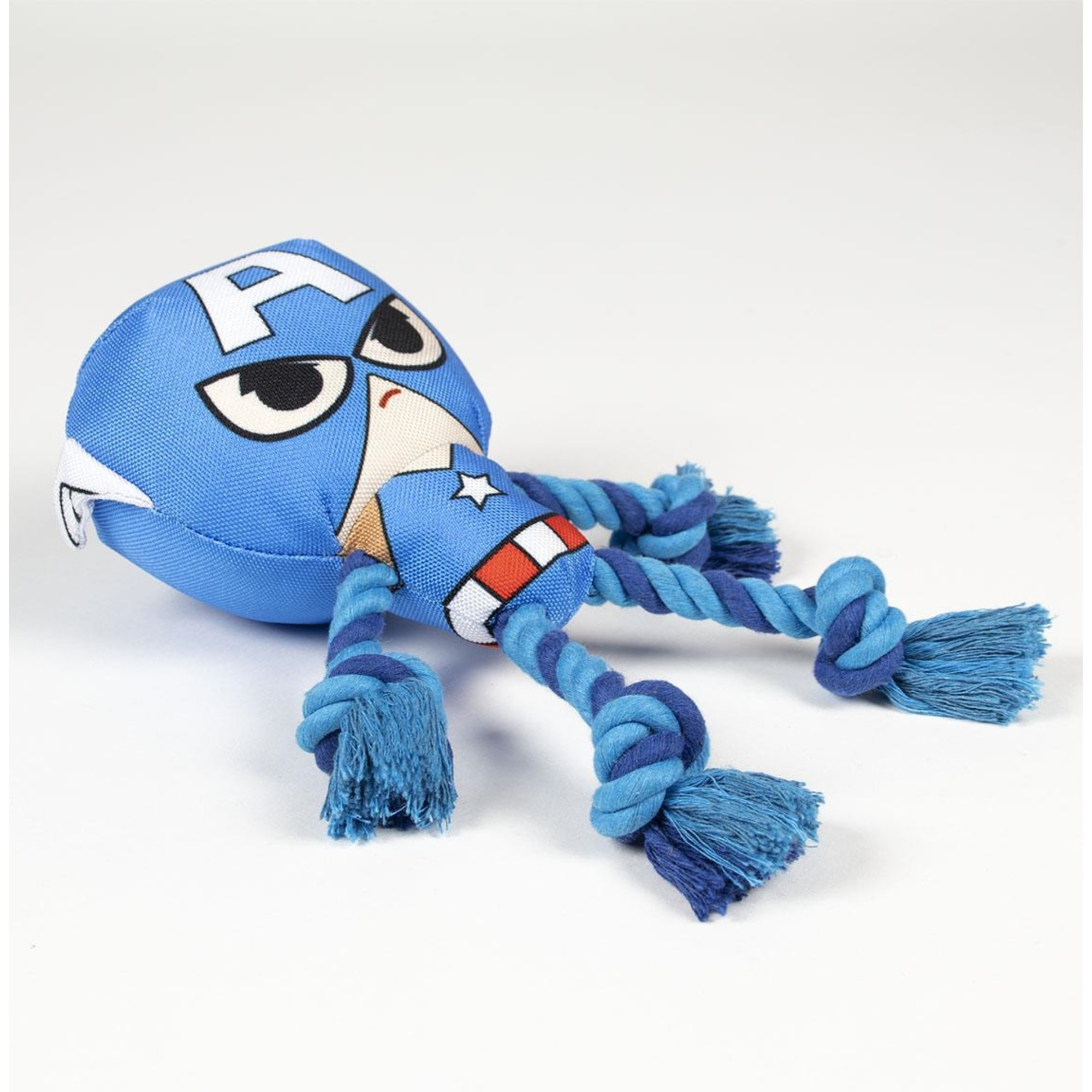 Juguete para perros cuerda diseño avengers capitan america