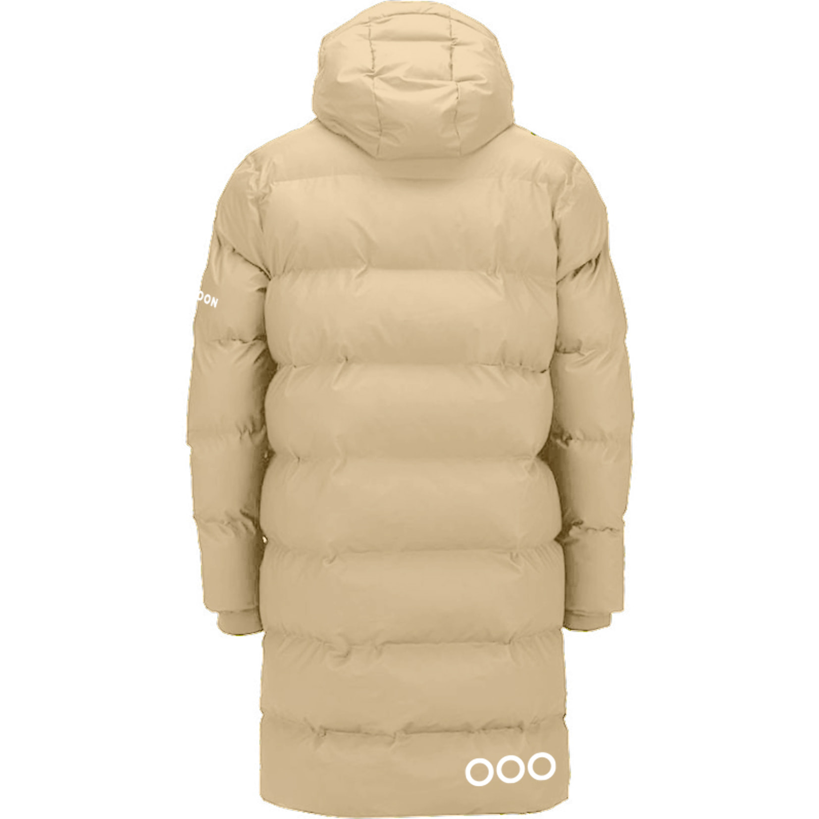 Chaqueta STORM Long jacket marca ECOON - Beige