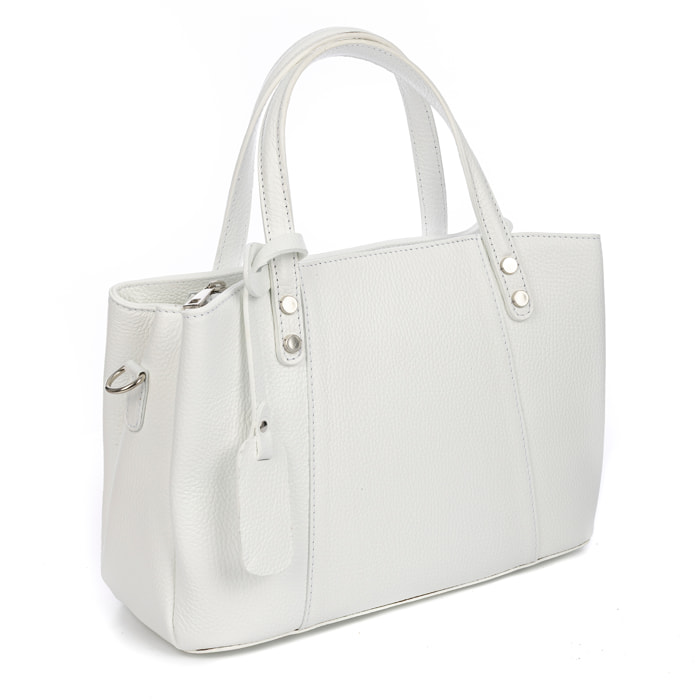 Bagnaria bolso tote mujer. Piel auténtica Dollaro.