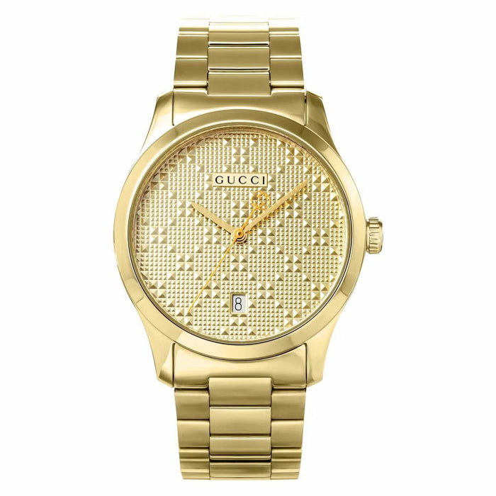 Reloj Gucci YA126461A Unisex Analogico Cuarzo con Correa de Acero inoxidable