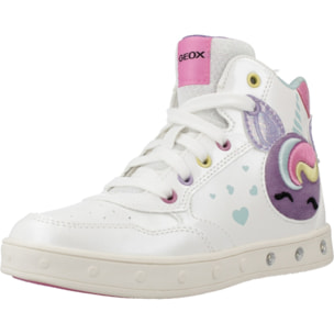 Zapatillas Niña de la marca GEOX  modelo J SKYLIN GIRL BLANCO