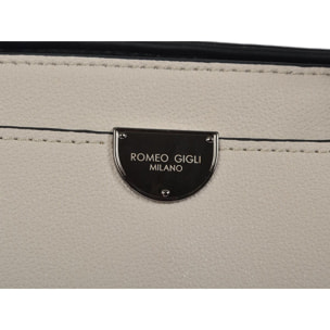 Borsa a mano Romeo Gigli Milano Bianco/Nero