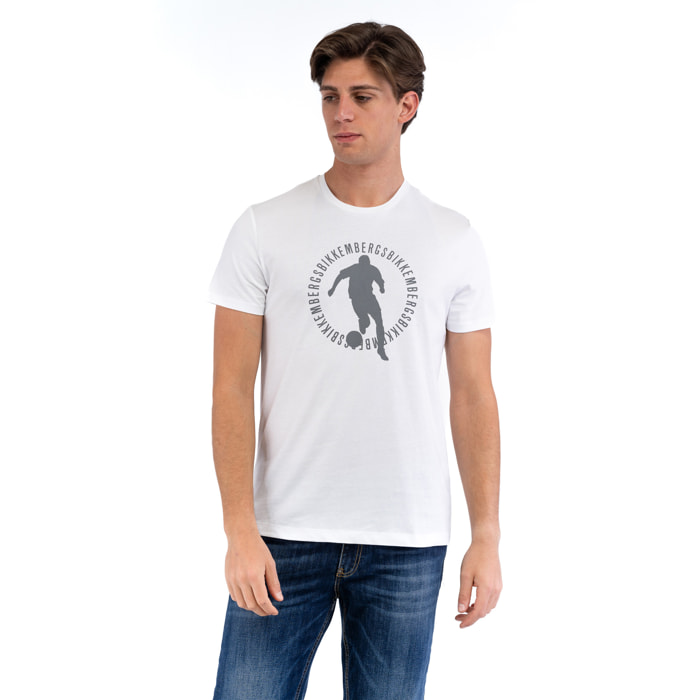 BIKKEMBERGS t-shirt uomo white