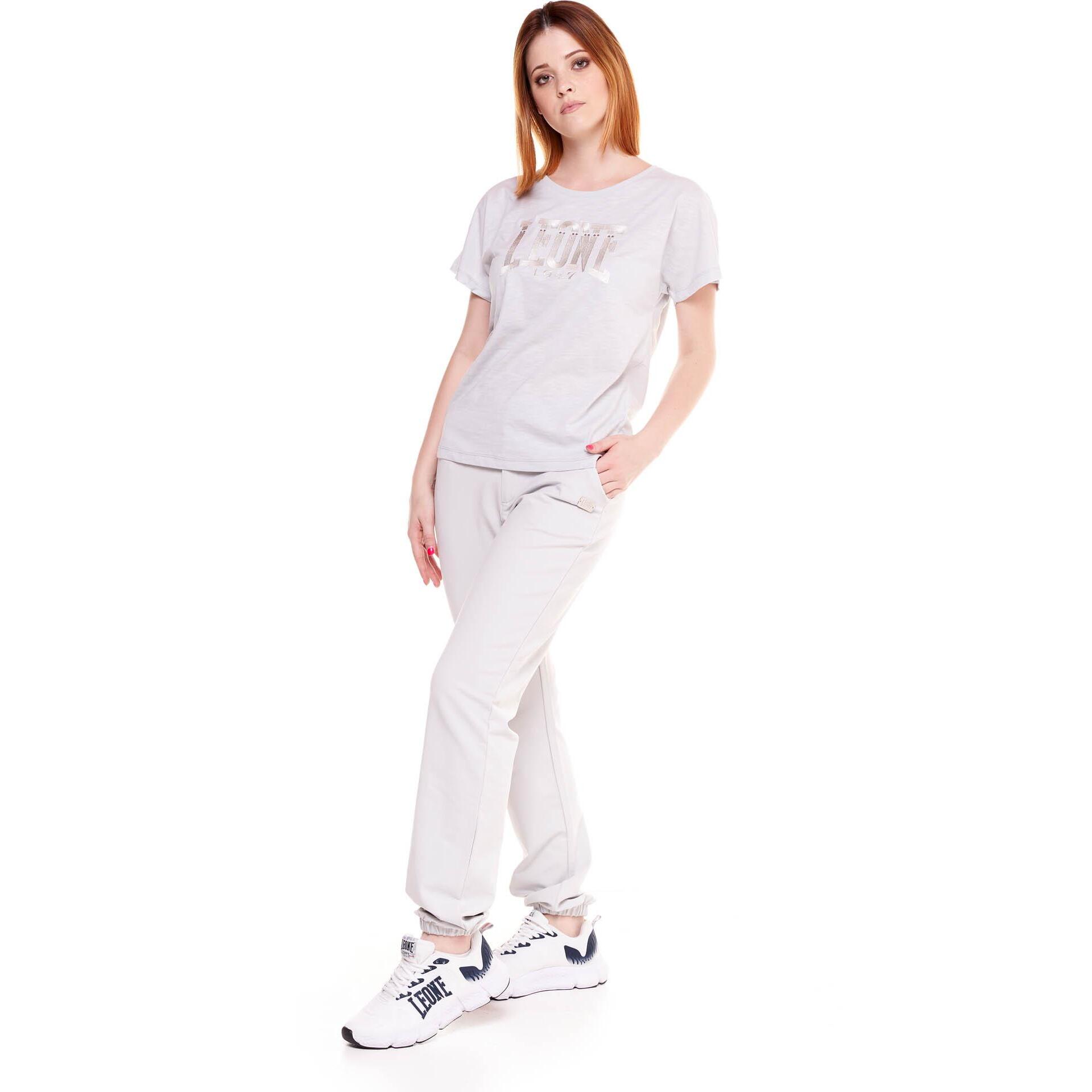 T-Shirt big logo da donna Cristal Shine