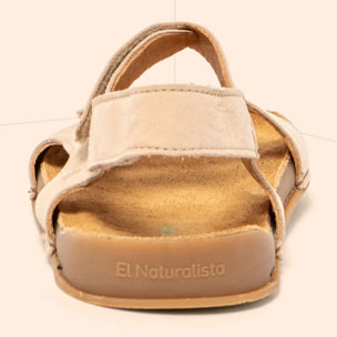 Sandalias N6003 NOBUCK CREAM / HORIZON color Cream