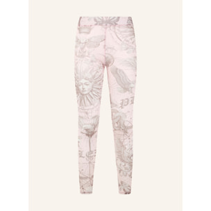 PHILIPP PLEIN Tulle Leggings Butterfly Tattoo