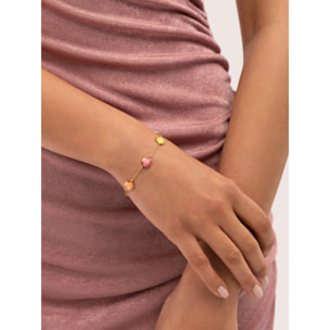 Bracciale Conchiglie Enamel Placcato Oro