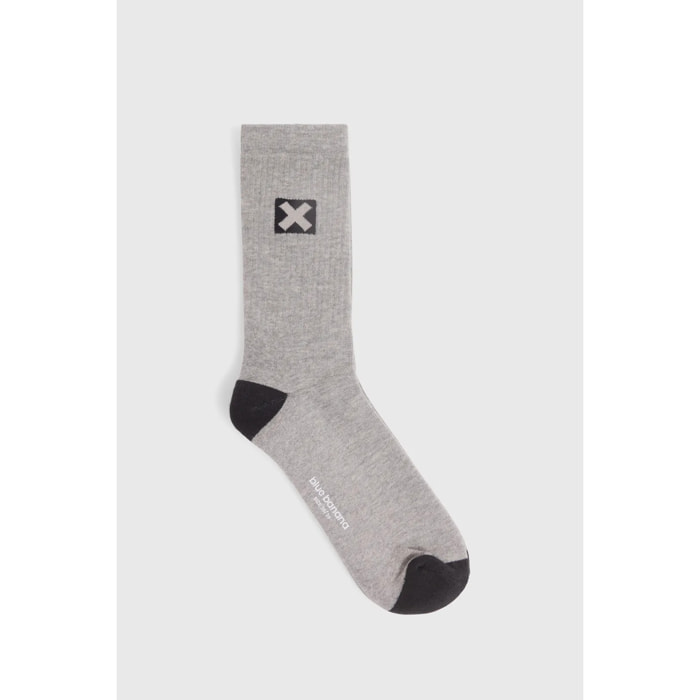CALCETINES AMSTERDAM GREY MELANGE