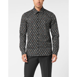 PHILIPP PLEIN Shirt Sugar Daddy Cut LS MONOGRAM