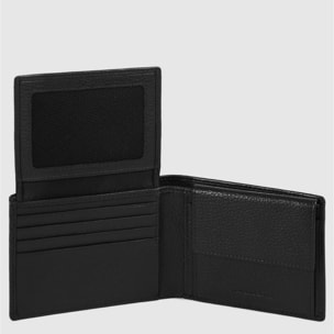 Piquadro Portefeuille homme avec porte-CNI, porte-monnaie