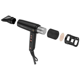 GAMMA+ X Horizon Asciugacapelli Professionale Black