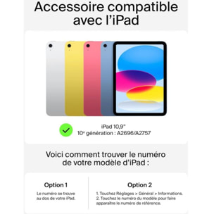 Clavier tablette BELKIN Everyday iPad 10,9" (10e gén.)