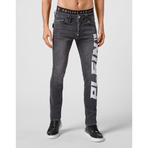 PHILIPP PLEIN Jeans taglio straight
