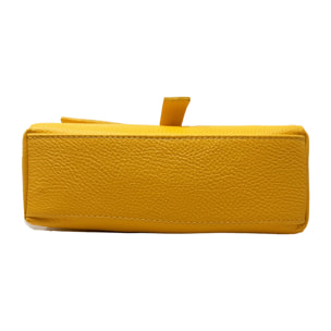 Borsetta a Tracolla Clutch in Vera Pelle Made in Italy