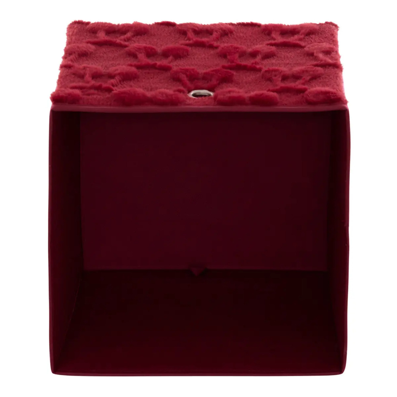 Panier de rangement Fraci 30x30cm Rouge Motifs Cerises