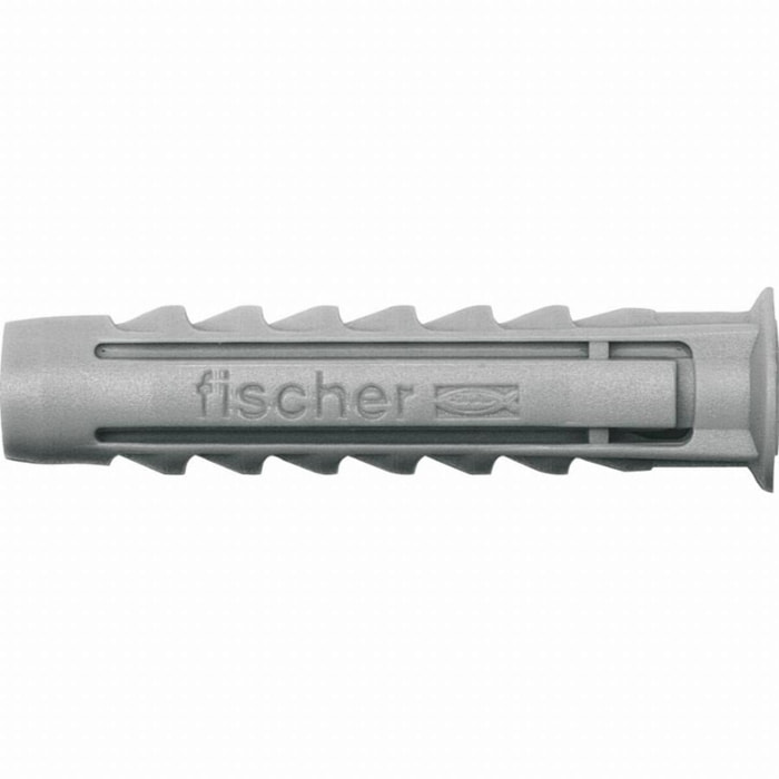 Cheville nylon avec collerette SX8 FISCHER - Boite de 100 - 70008