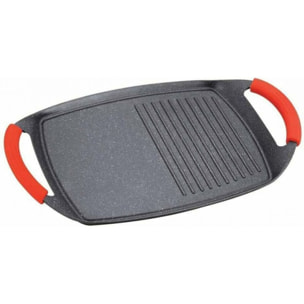 Plancha 47 cm avec 2 poignées Royalty Line RLBTG47M