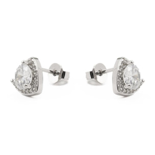 Pendientes Lux by Lux acabados plata