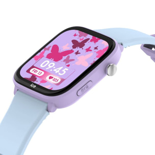Montre connectée ICEWATCH Ice Smart Junior 3.0 Find My-Violet/Bleu