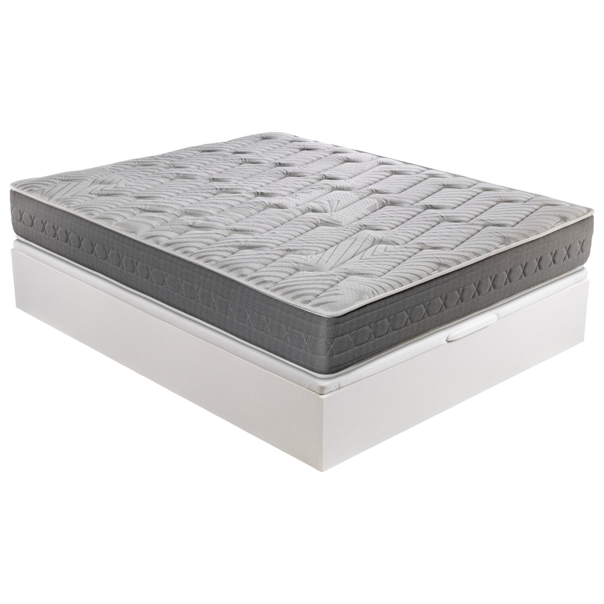 Colchón Visco y Espuma HR + Canapé Abatible | ENVIO, ENTREGA Y RETIRADA INCLUIDO | Ceramic Plus