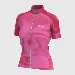Velia Women's Short Sleeve Jersey - Rose - Rosa